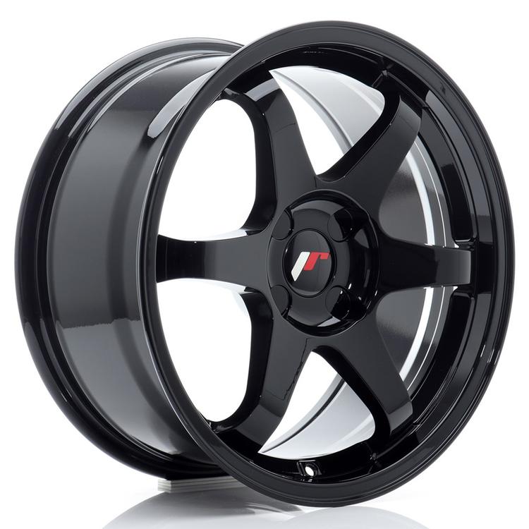 JR Wheels JR3 alloy wheel in Black, 17"