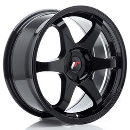 JR Wheels JR3 alloy wheel in Black, 17"