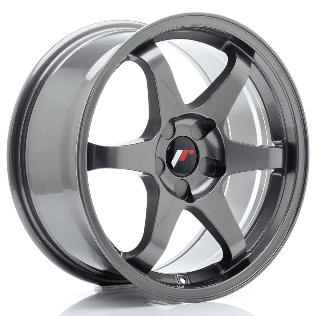 JR Wheels JR3 aluminiumfälg i Grå, 17"