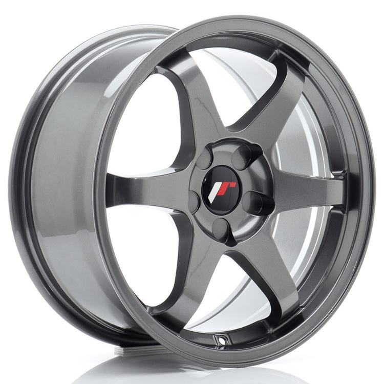 JR Wheels JR3 aluminiumfälg i Grå, 17"