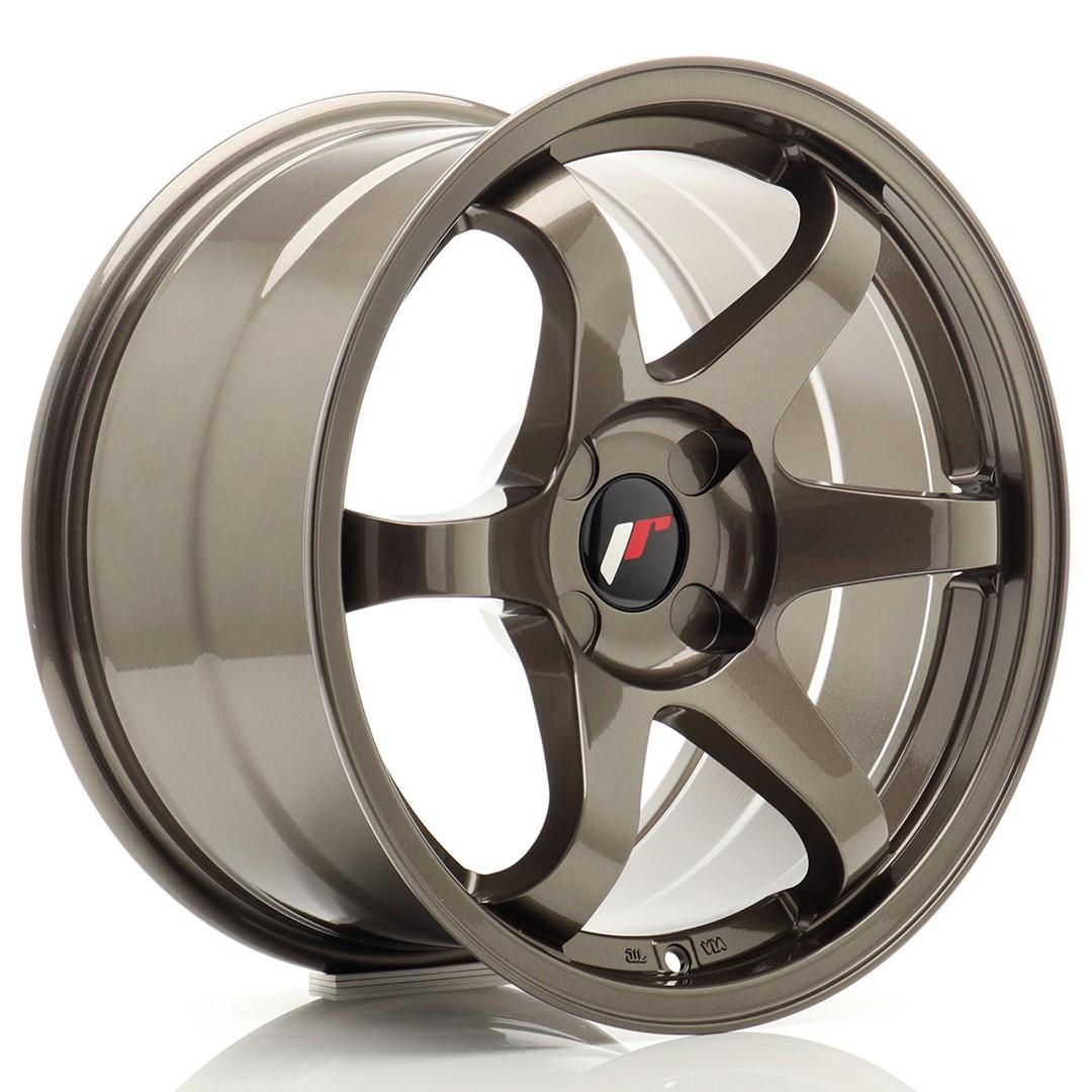 JR Wheels JR3 aluminiumfälg i Brons, 17"