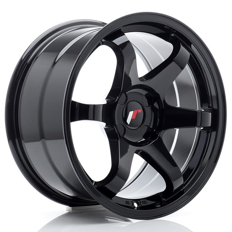 JR Wheels JR3 alloy wheel in Black, 17"