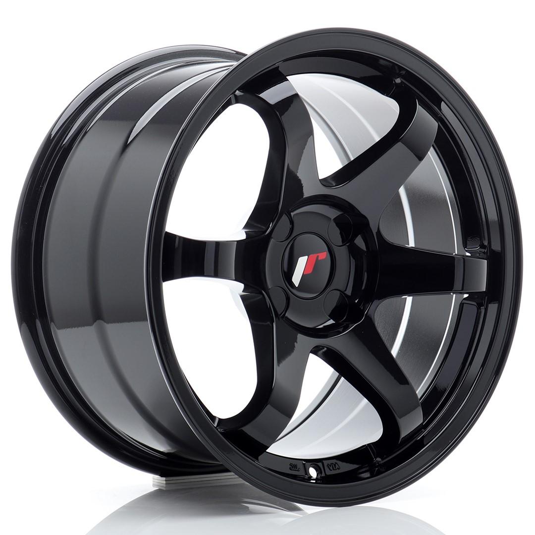 JR Wheels JR3 alloy wheel in Black, 17"