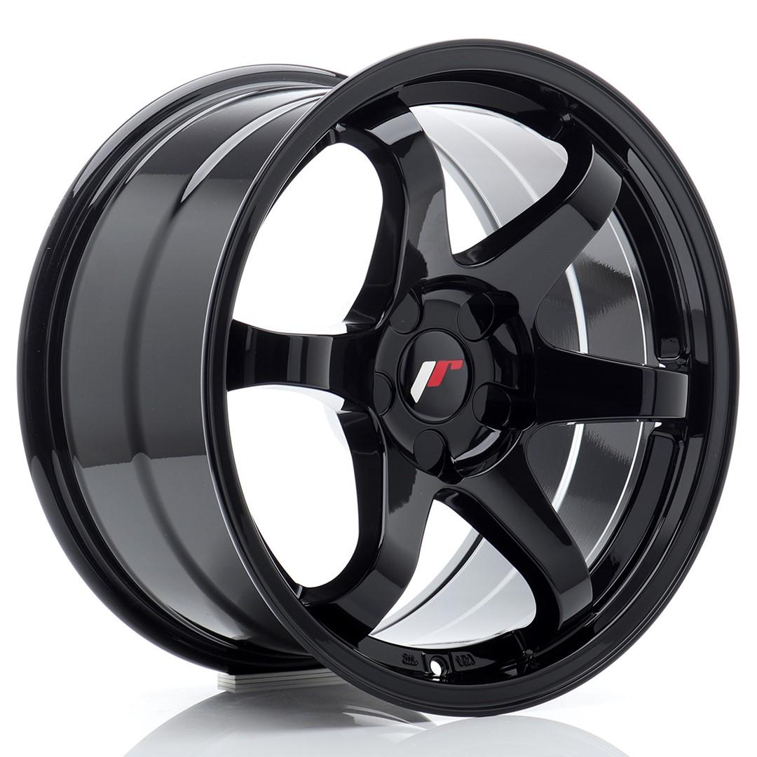 JR Wheels JR3 alloy wheel in Black, 17"