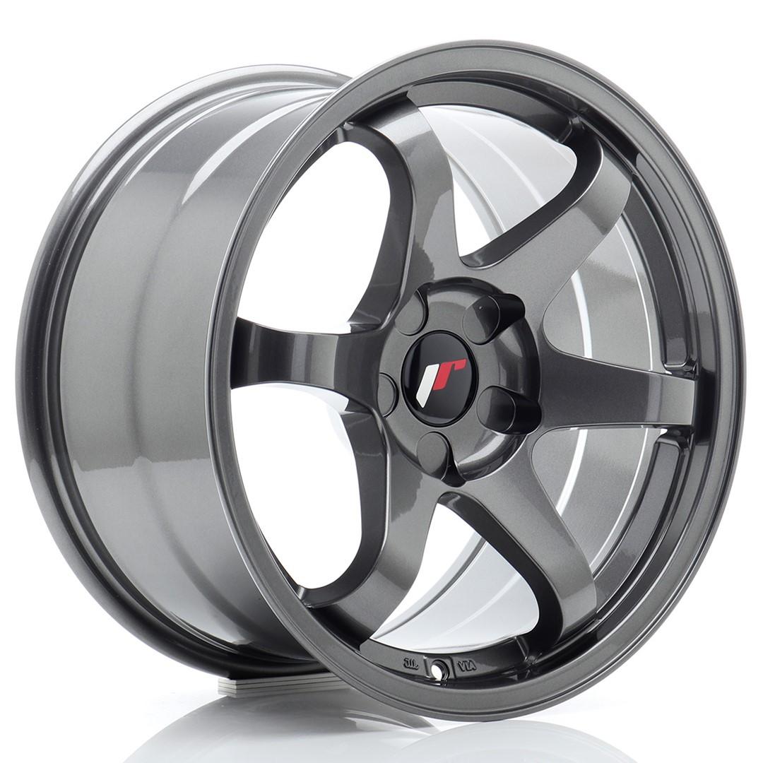 JR Wheels JR3 aluminiumfälg i Grå, 17"