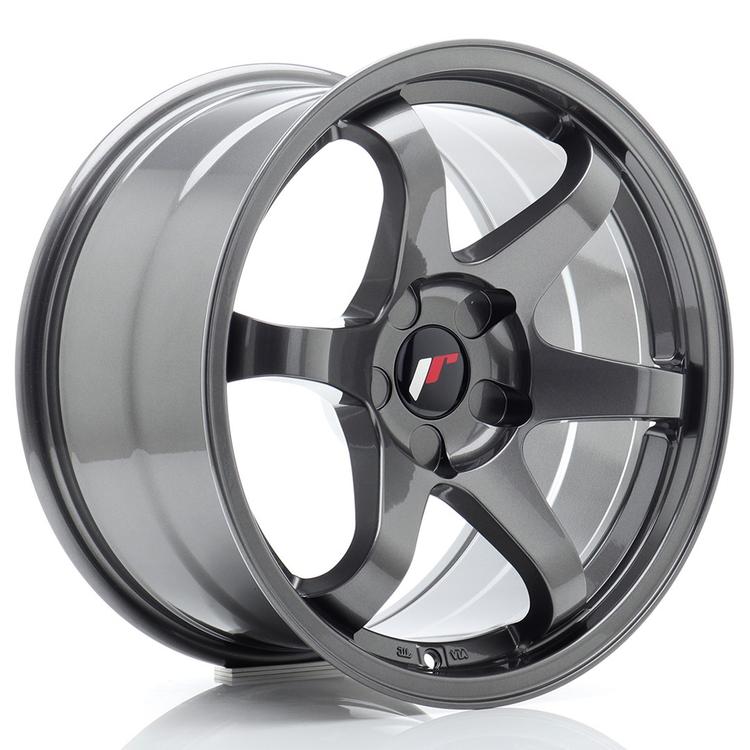 JR Wheels JR3 aluminiumfälg i Grå, 17"