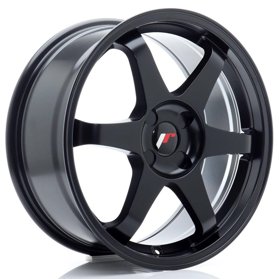 JR Wheels JR3 alloy wheel in Black, 18"