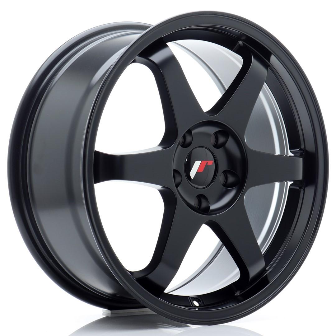 JR Wheels JR3 alloy wheel in Black, 18"