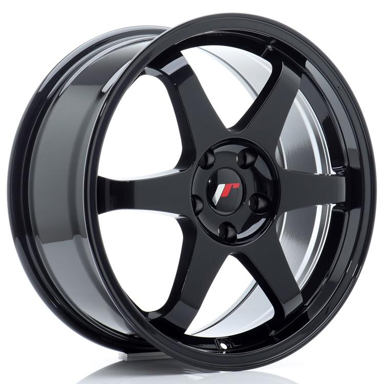 JR Wheels JR3 alloy wheel in Black, 18"