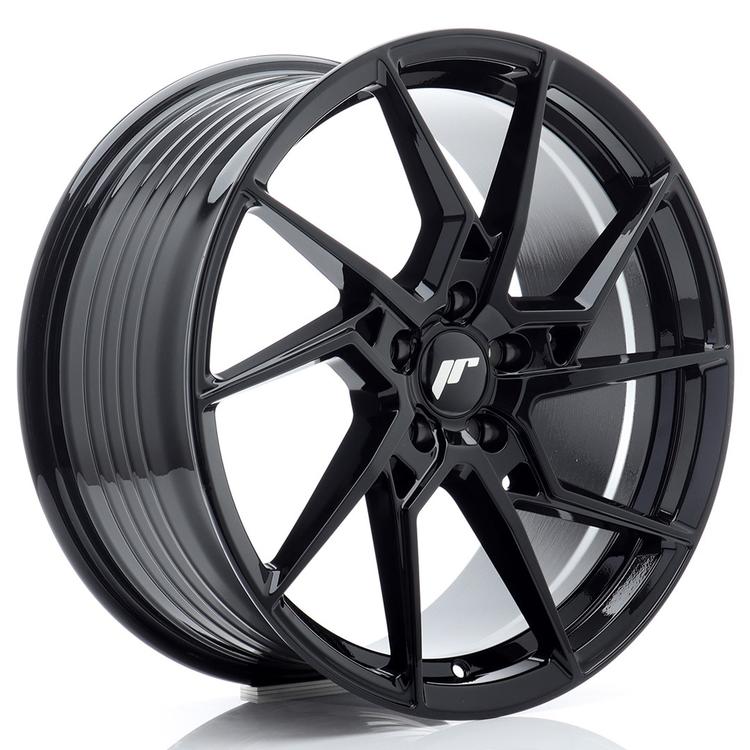 JR Wheels JR33 alumiinivanne, Musta, 19"
