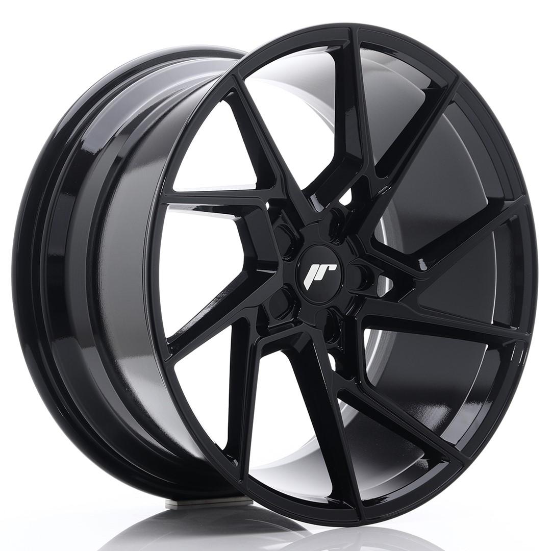 JR Wheels JR33 alumiinivanne, Musta, 20"
