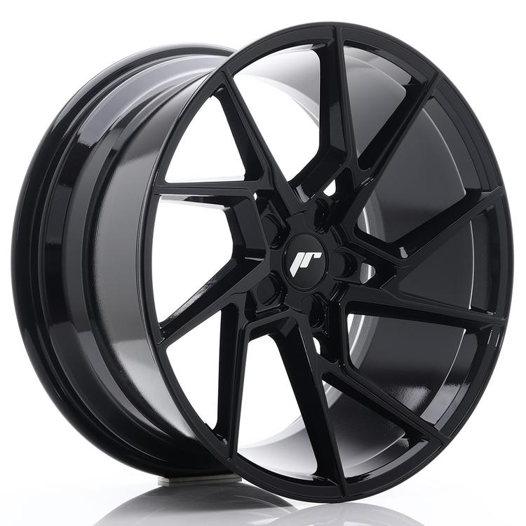 JR Wheels JR33 alumiinivanne, Musta, 20"