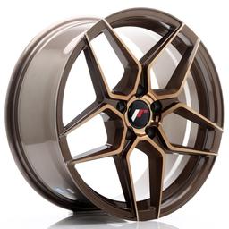JR Wheels JR34 alumiinivanne, Pronssi, 18"