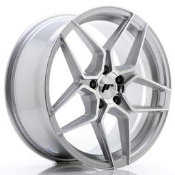 JR Wheels JR34 alumiinivanne, Hopea, 18"
