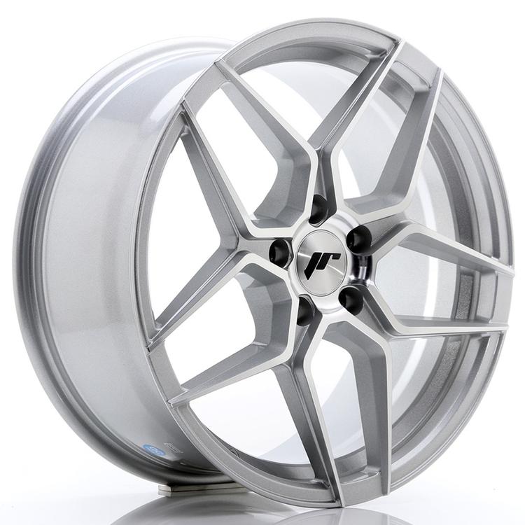 JR Wheels JR34 alumiinivanne, Hopea, 18"