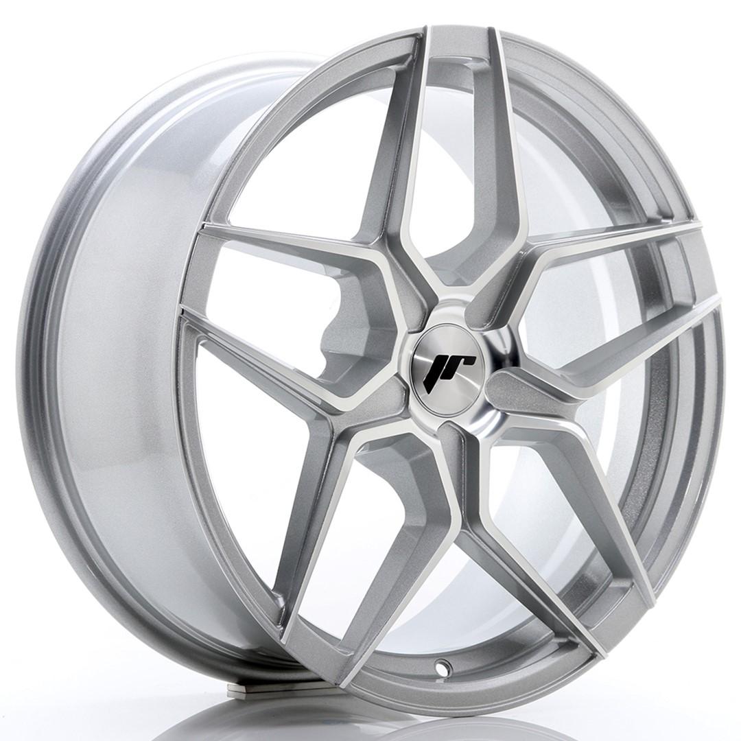 JR Wheels JR34 aluminiumsfelg i Sølv, 18"