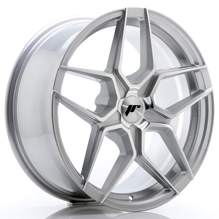 JR Wheels JR34 alumiinivanne, Hopea, 18"