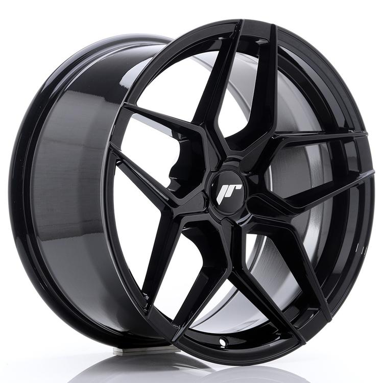 JR Wheels JR34 alumiinivanne, Musta, 18"
