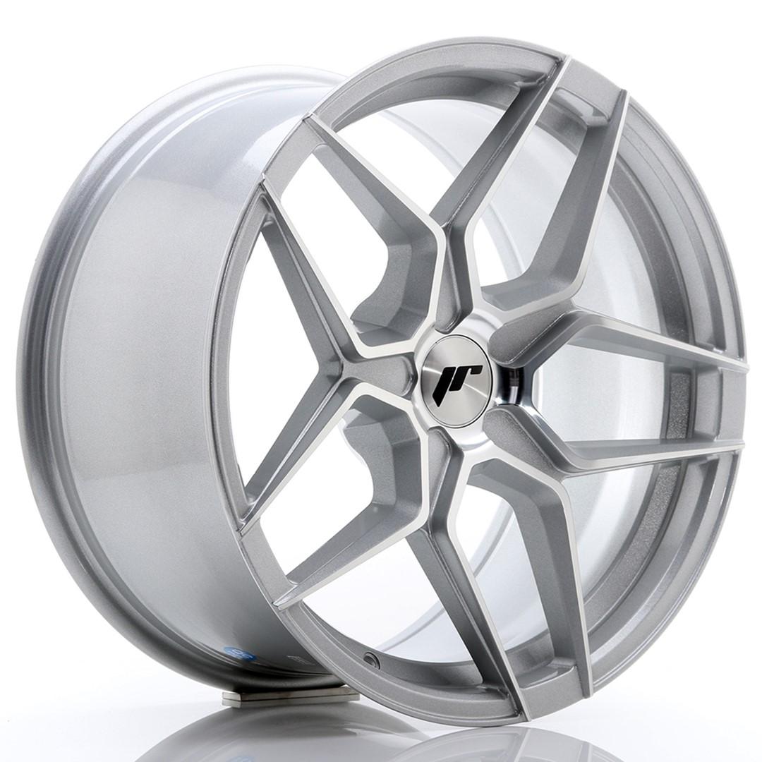 JR Wheels JR34 aluminiumsfelg i Sølv, 18"