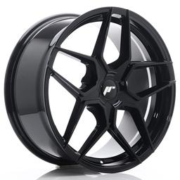 JR Wheels JR34 alumiinivanne, Musta, 19"