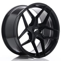 JR Wheels JR34 alumiinivanne, Musta, 19"