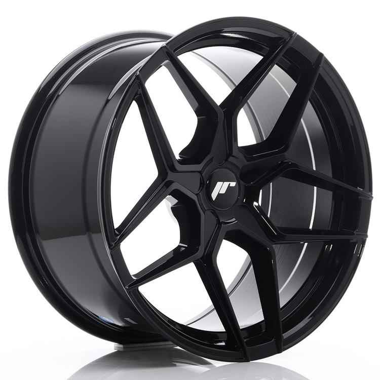 JR Wheels JR34 alumiinivanne, Musta, 19"