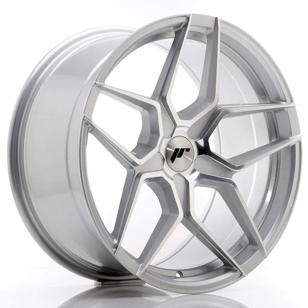 JR Wheels JR34 aluminiumsfelg i Sølv, 19"