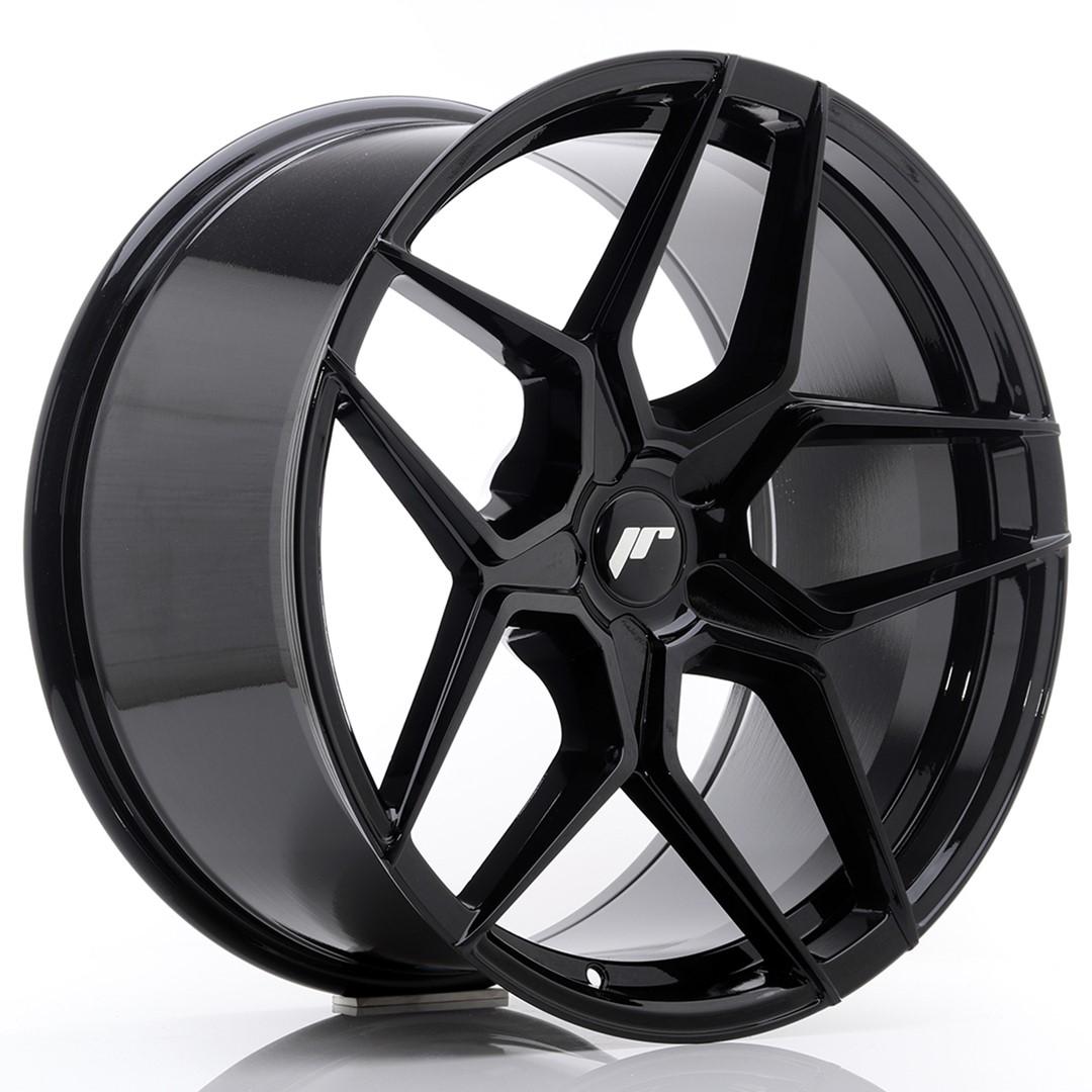 JR Wheels JR34 alumiinivanne, Musta, 20"
