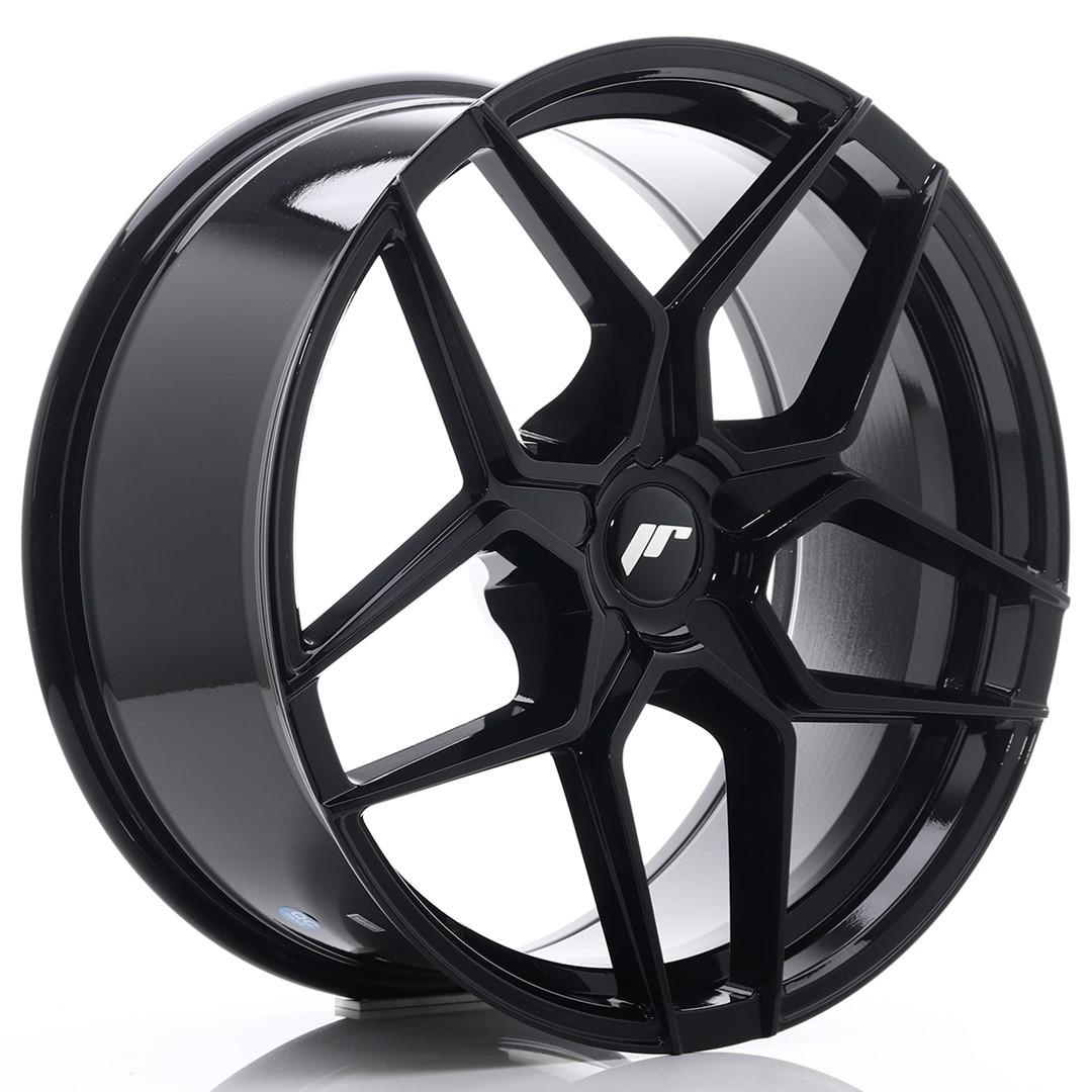 JR Wheels JR34 alumiinivanne, Musta, 20"