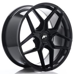 JR Wheels JR34 alumiinivanne, Musta, 20"