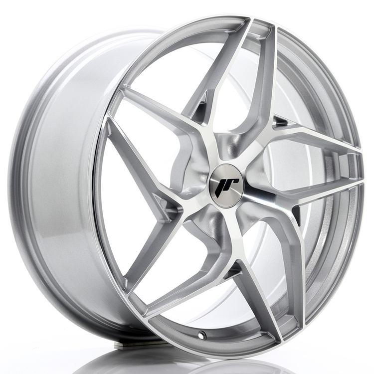 JR Wheels JR35 alumiinivanne, Hopea, 19"