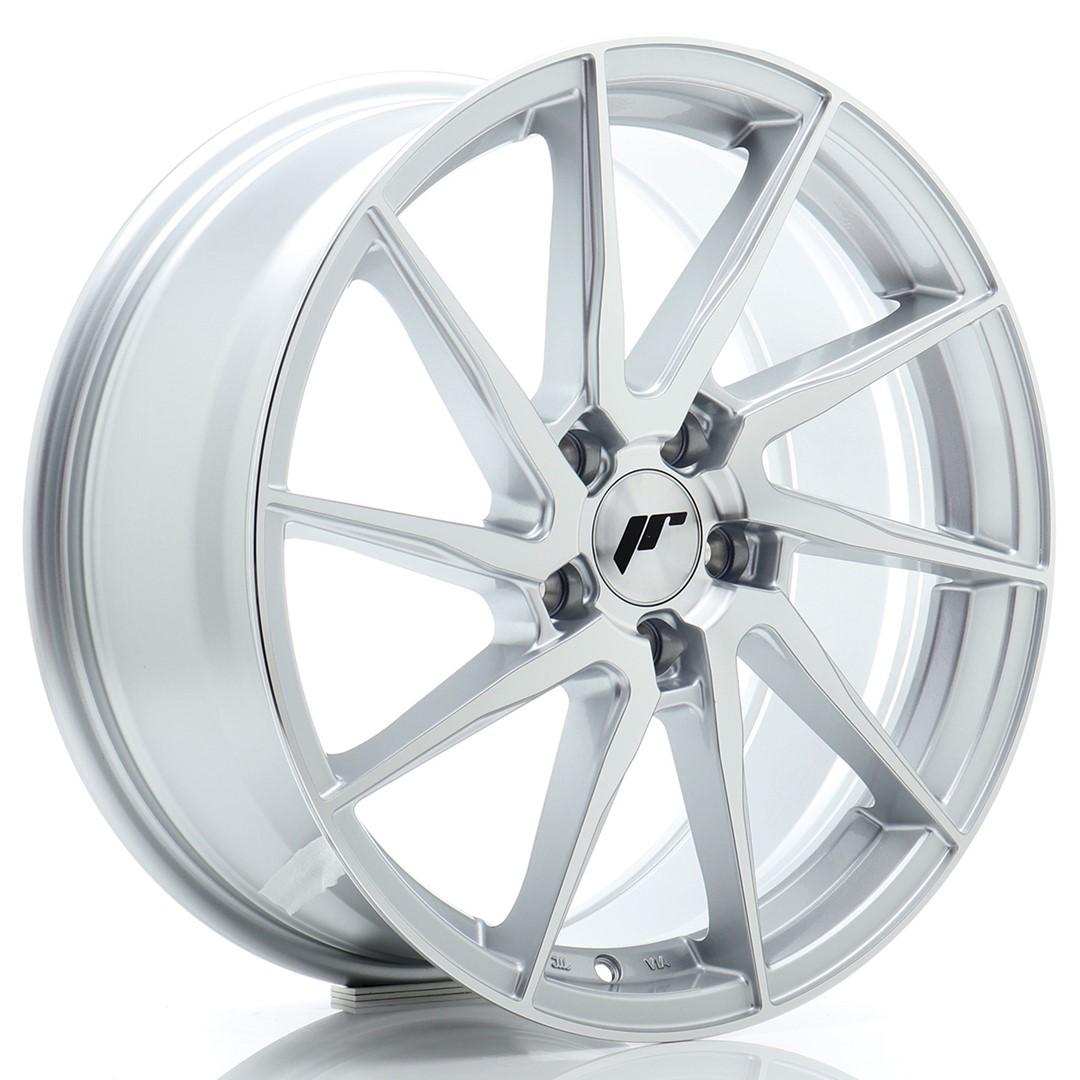 JR Wheels JR36 alumiinivanne, Hopea, 18"