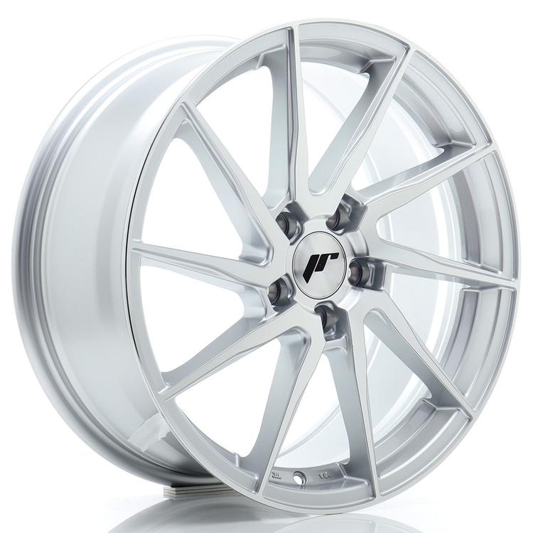 JR Wheels JR36 alumiinivanne, Hopea, 18"