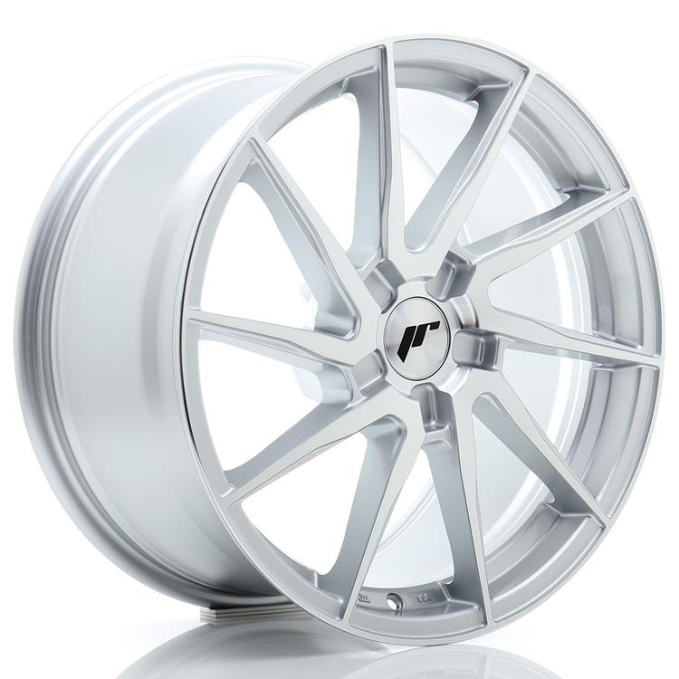 JR Wheels JR36 aluminiumsfelg i Sølv, 18"