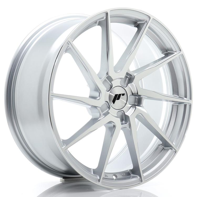 JR Wheels JR36 aluminiumsfelg i Sølv, 19"