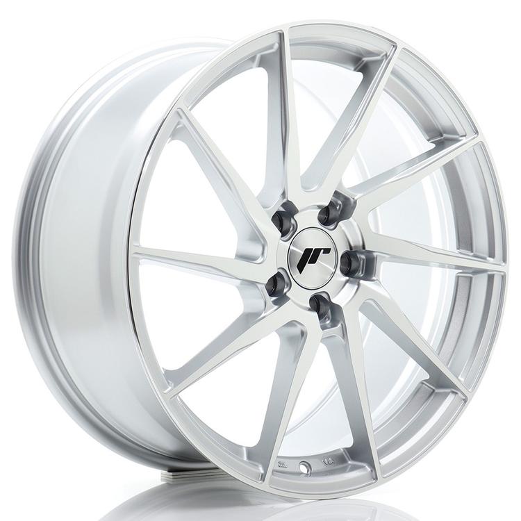 JR Wheels JR36 alumiinivanne, Hopea, 19"