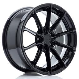 JR Wheels JR37 alumiinivanne, Musta, 17"
