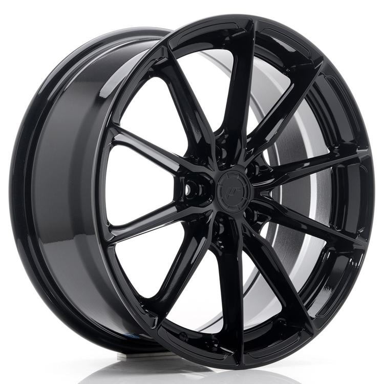 JR Wheels JR37 alumiinivanne, Musta, 18"