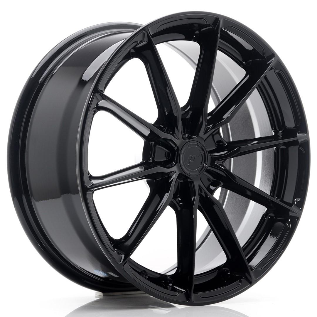 JR Wheels JR37 alumiinivanne, Musta, 18"