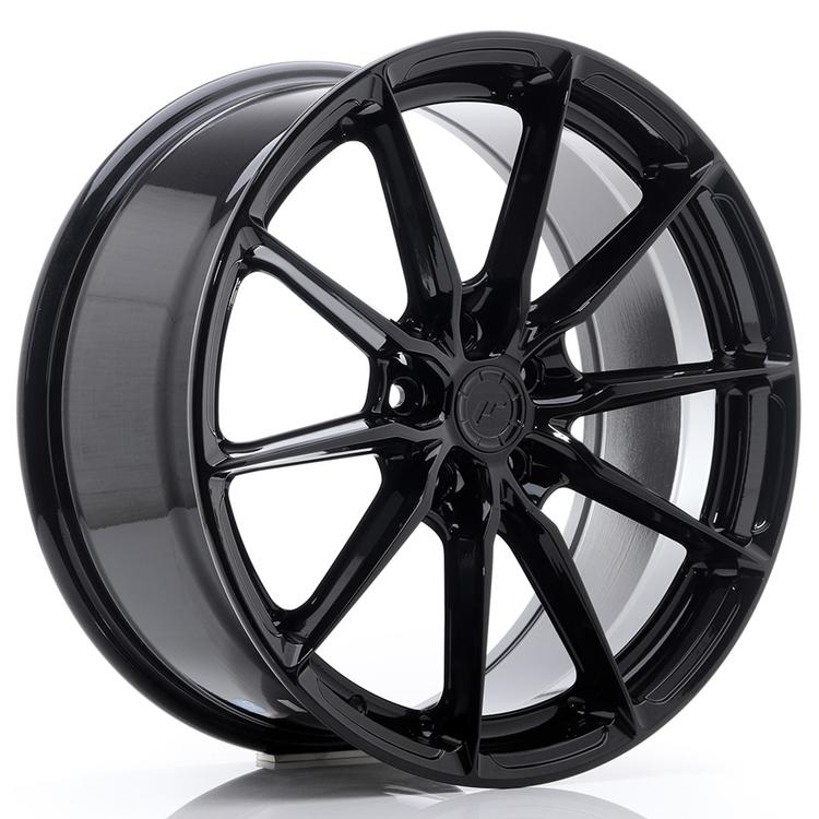 JR Wheels JR37 alumiinivanne, Musta, 19"