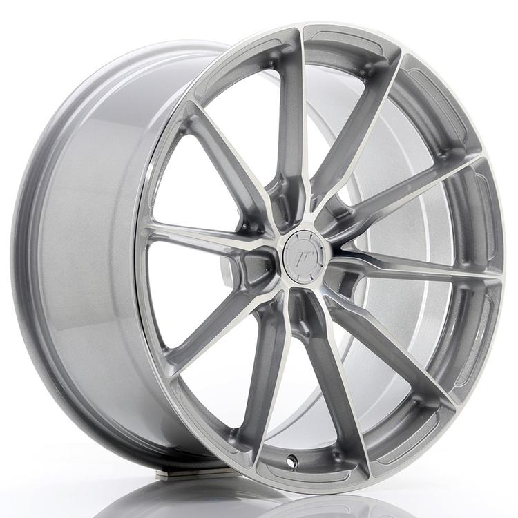 JR Wheels JR37 aluminiumsfælg i Sølv, 19"