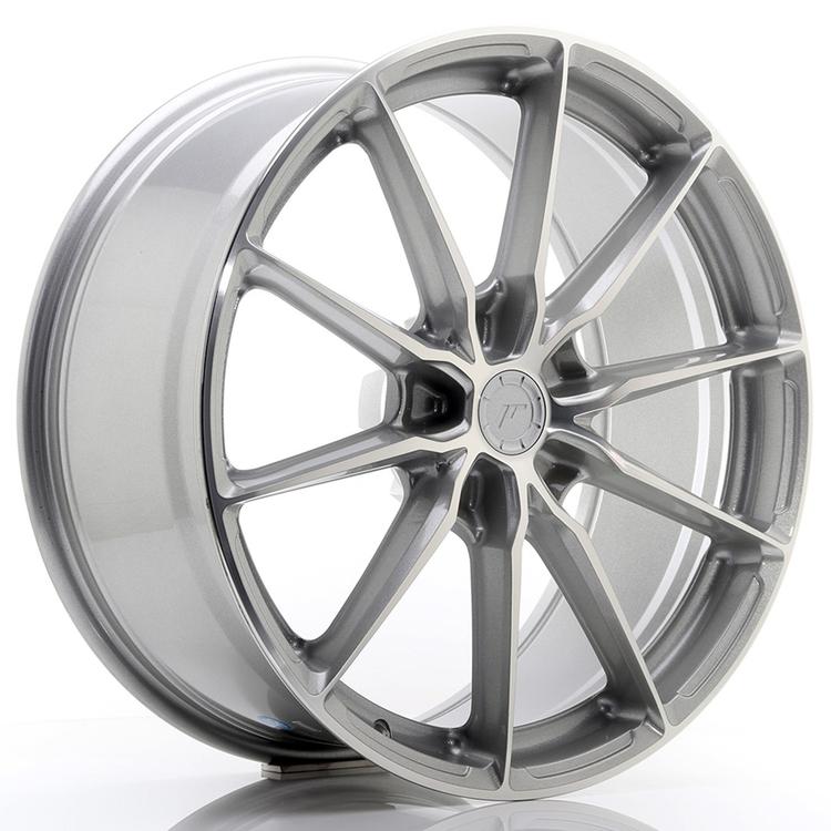 JR Wheels JR37 aluminiumsfælg i Sølv, 20"
