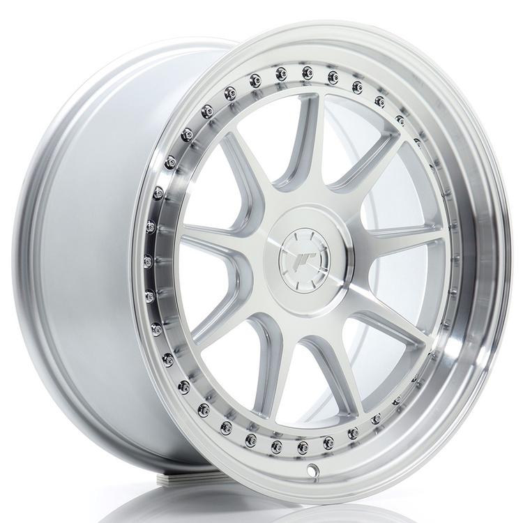 JR Wheels JR47 aluminiumsfelg i Sølv, 18"