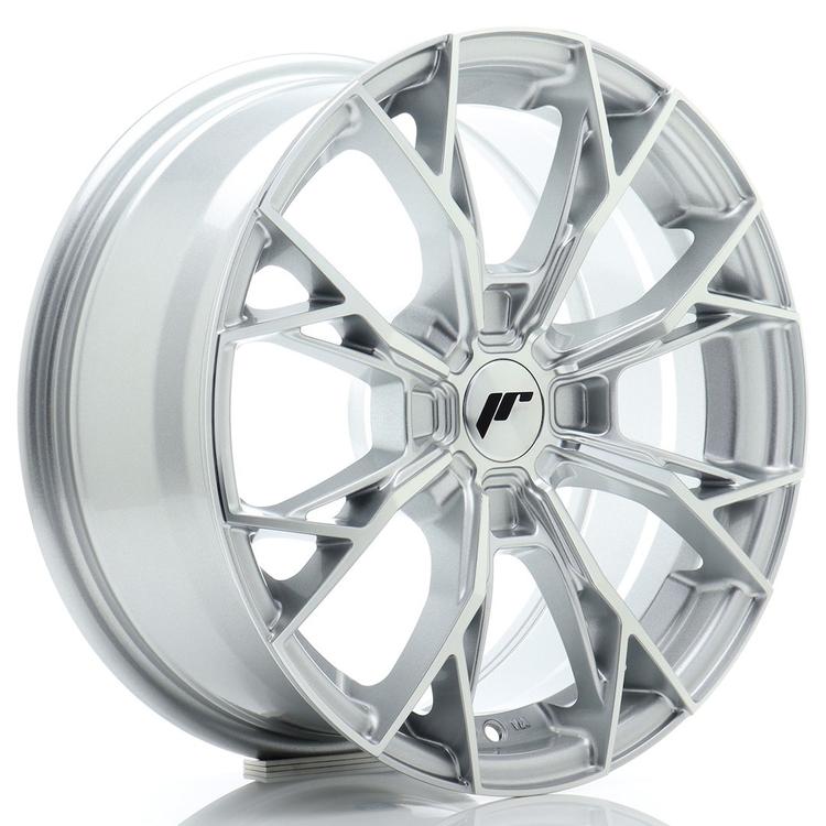 JR Wheels JR49 alumiinivanne, Hopea, 16"