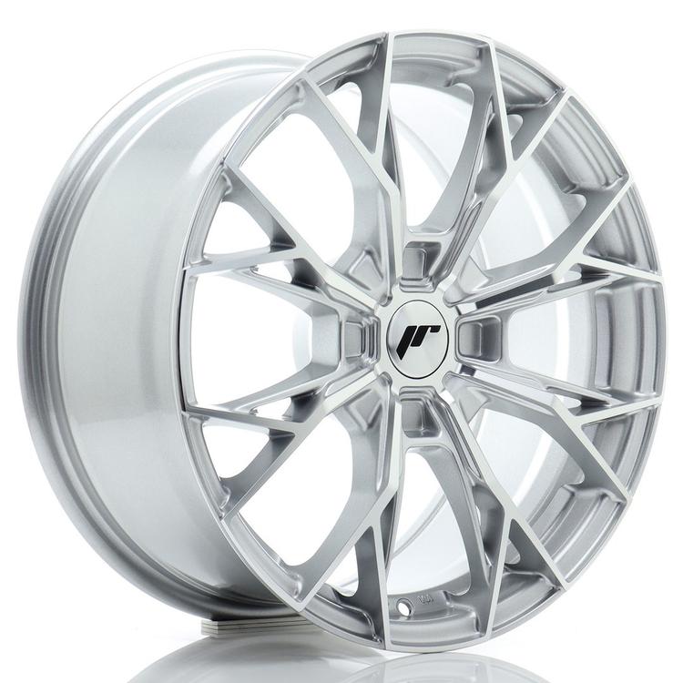JR Wheels JR49 alumiinivanne, Hopea, 17"