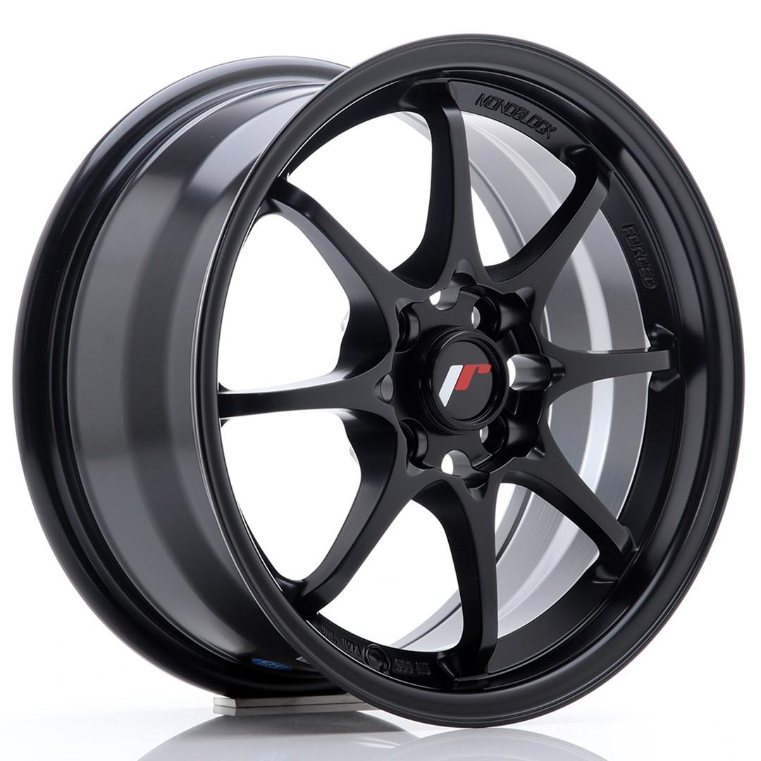 JR Wheels JR5 alloy wheel in Black, 15"
