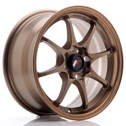 JR Wheels JR5 alloy wheel in Bronze, 15"