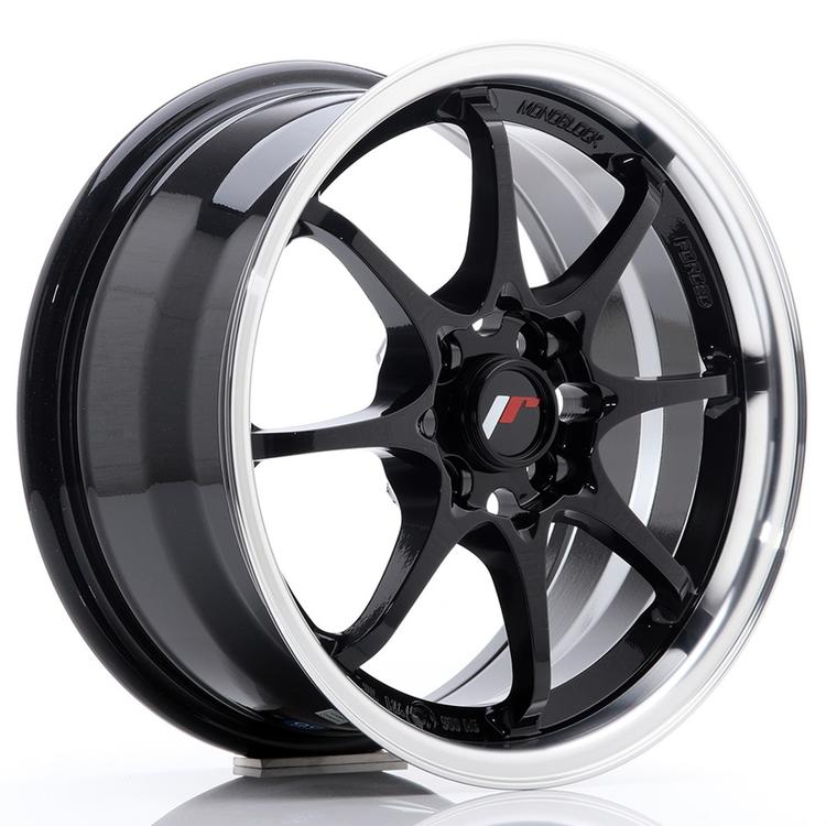 JR Wheels JR5 aluminiumfälg i Svart, 15"