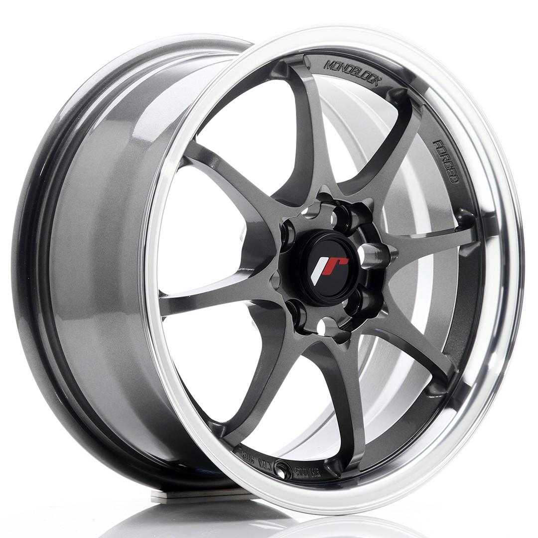 JR Wheels JR5 alloy wheel in Grey, 15"