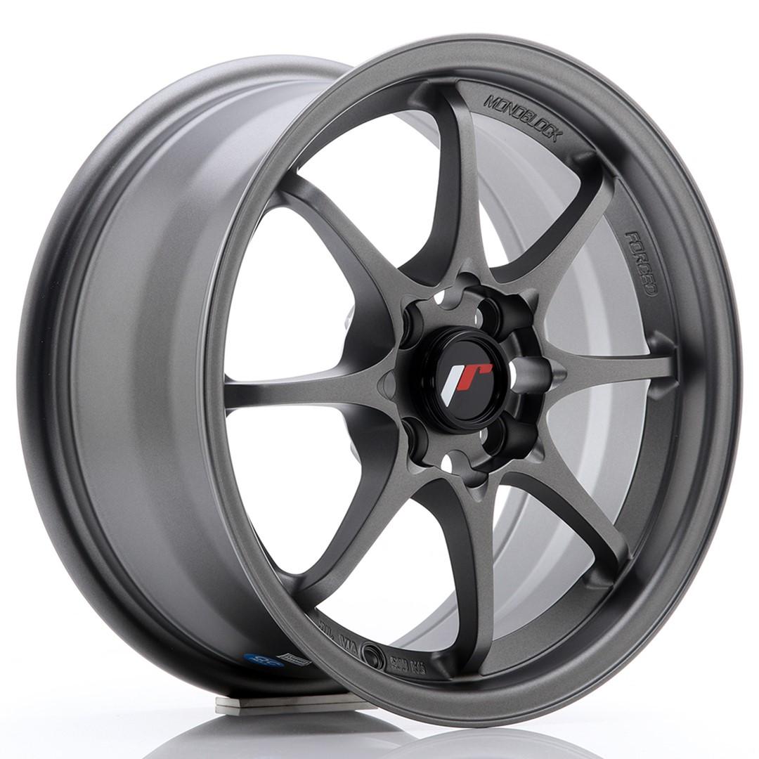 JR Wheels JR5 alloy wheel in Grey, 15"